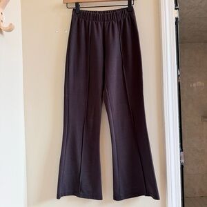 Clare V brown Le Flare pants size small EUC